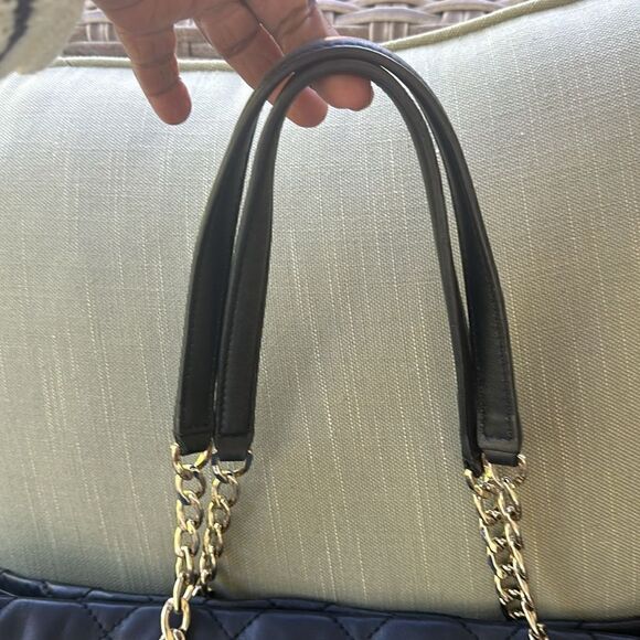 Kate Spade Black Quilted Leather Large Emerson Place Priya Shopper Tote - Picture 5 of 12